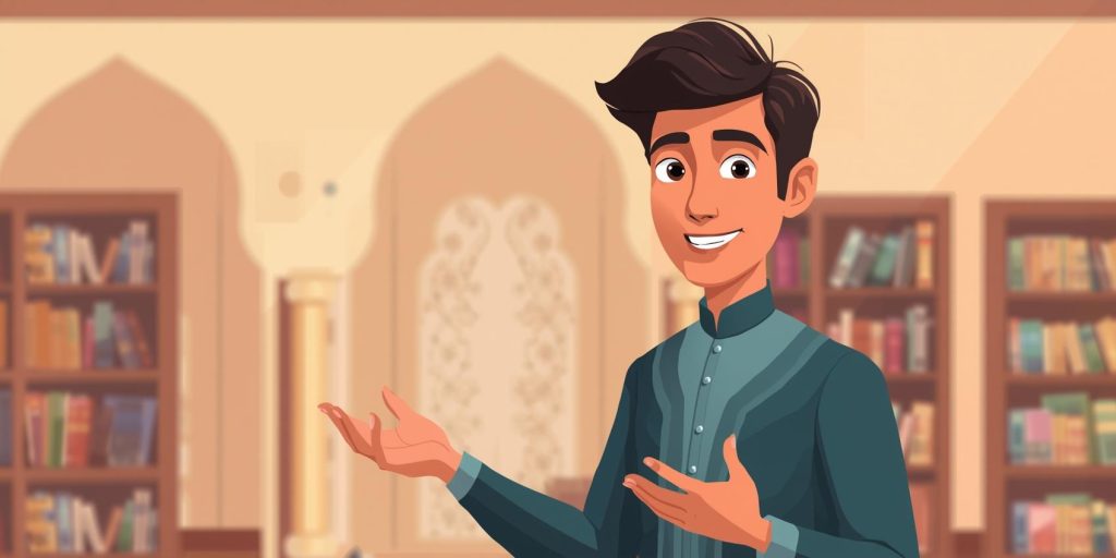 Guru yang menginspirasi siswa untuk memahami Fisika dengan pendekatan Islami, menghubungkan ilmu alam dengan keimanan.